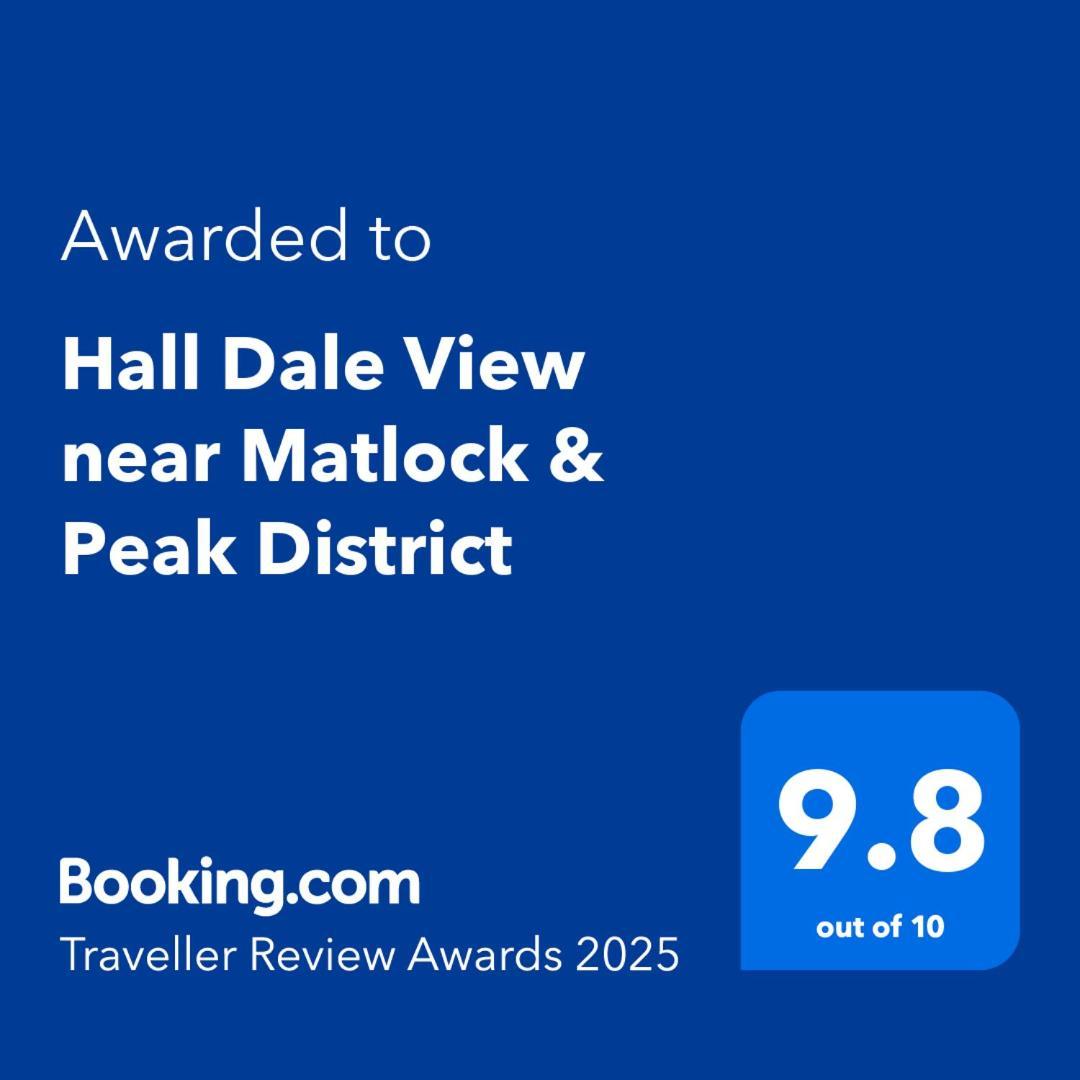 Hall Dale View Near Matlock & Peak District Kültér fotó